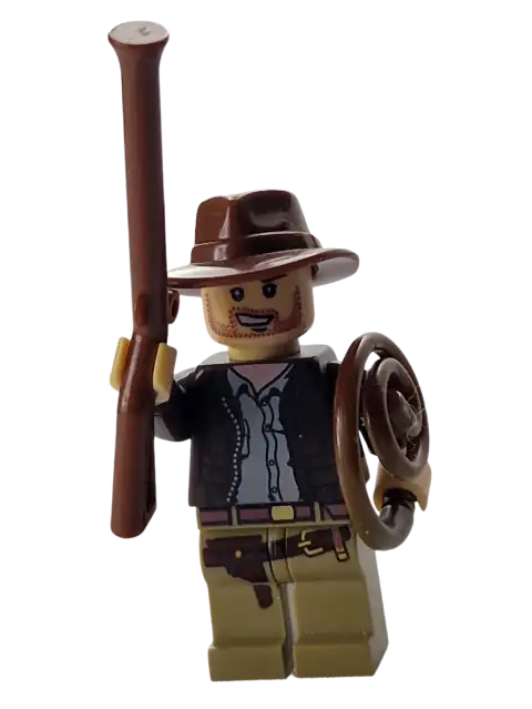 Custom-Minifigur Indiana Jones